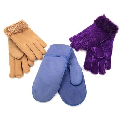 Γάντια με γούνα παιδικά